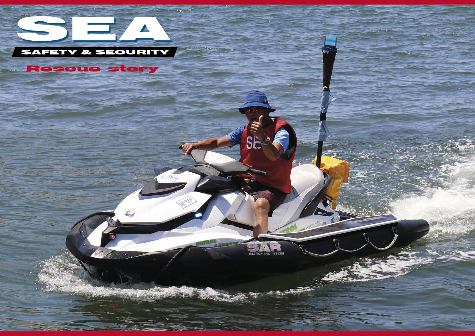 ジェットで守る海の安全 水上バイクは「悪」じゃない！正義の